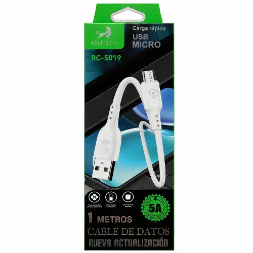 Cable de datos micro 5A desarmado RC-5019