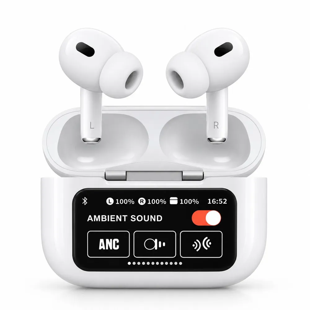 Auriculares bluetooth 5.4 c/pantalla inteligente JK-610