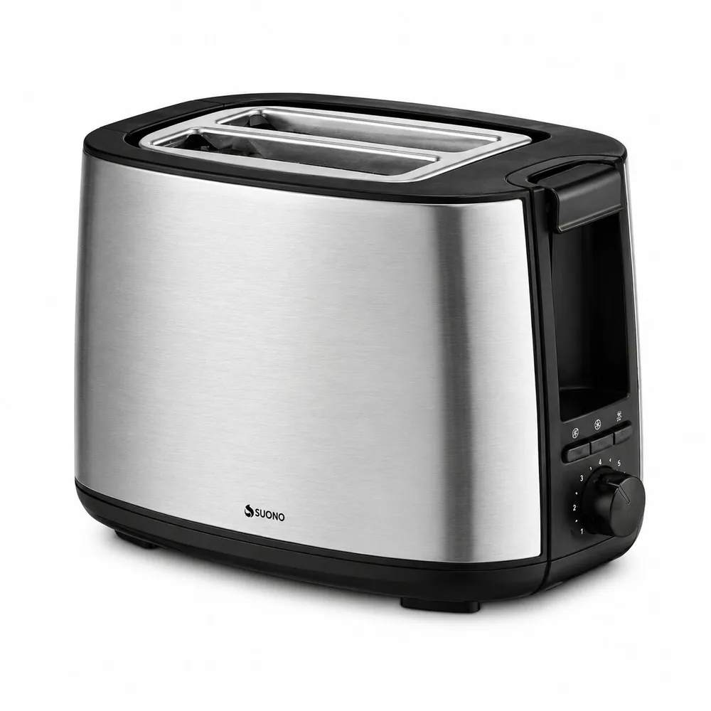 Tostadora 2 panes acero 750W 0467